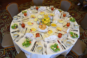 Sharon Schweitzer Modern Table Manners photo from corporate training session