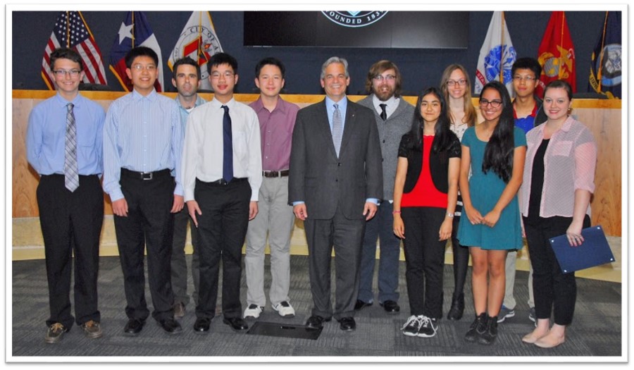 Academic WorldQuest Teams with Austin Mayor Steve Adler